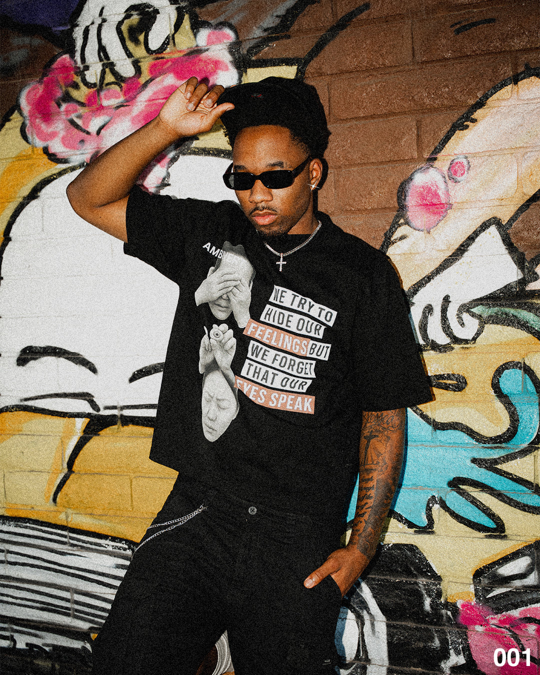 “Eyes speak” tee